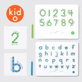 Hjemix | Magnetisk Tegnebrett For Barn Tørkebart