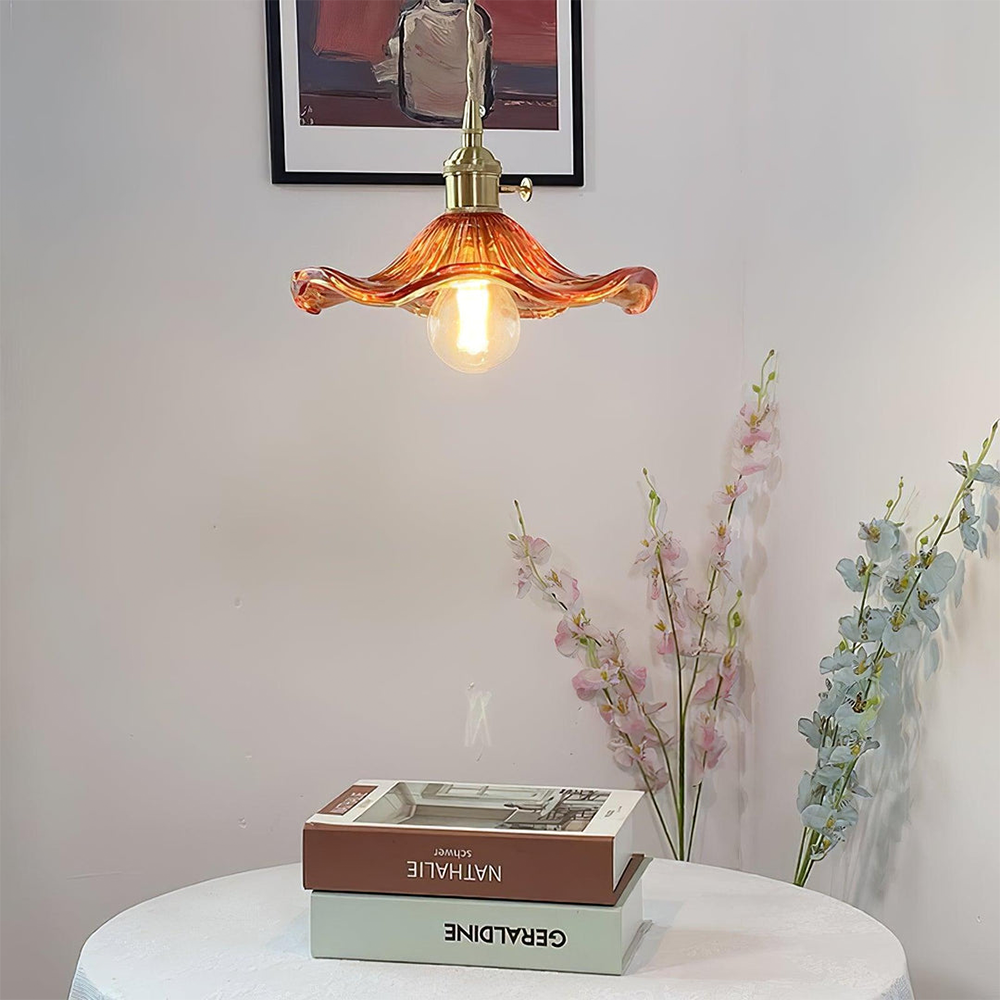 Hjemix | HIBISKUSBLomst Lampe – Dekorativ LED Belysning
