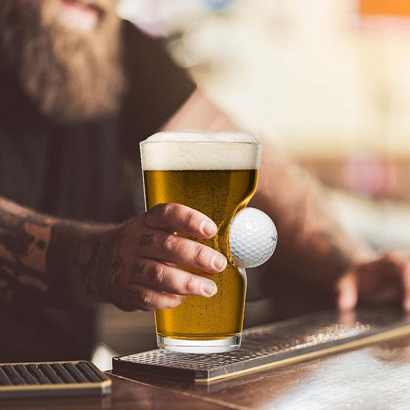 Hjemix | Golfball pintglass