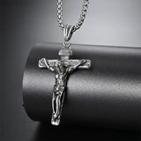 Hjemix | Titanium Steel Cross Pendant Necklace