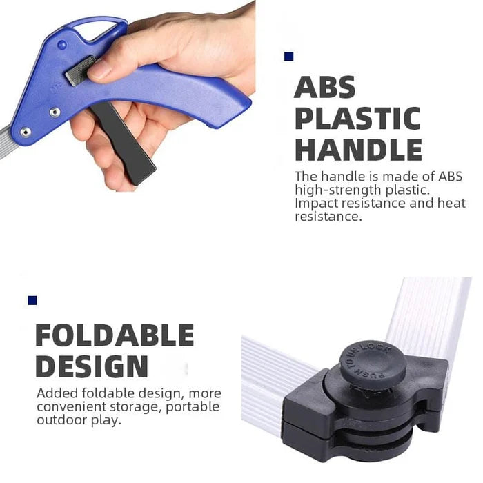 Hjemix | Folds langt håndtak aluminium legering objekt plukker