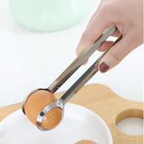 Hjemix | Rustfritt Stål Utvidet Egg Klipp - Praktisk Kjøkkenverktøy
