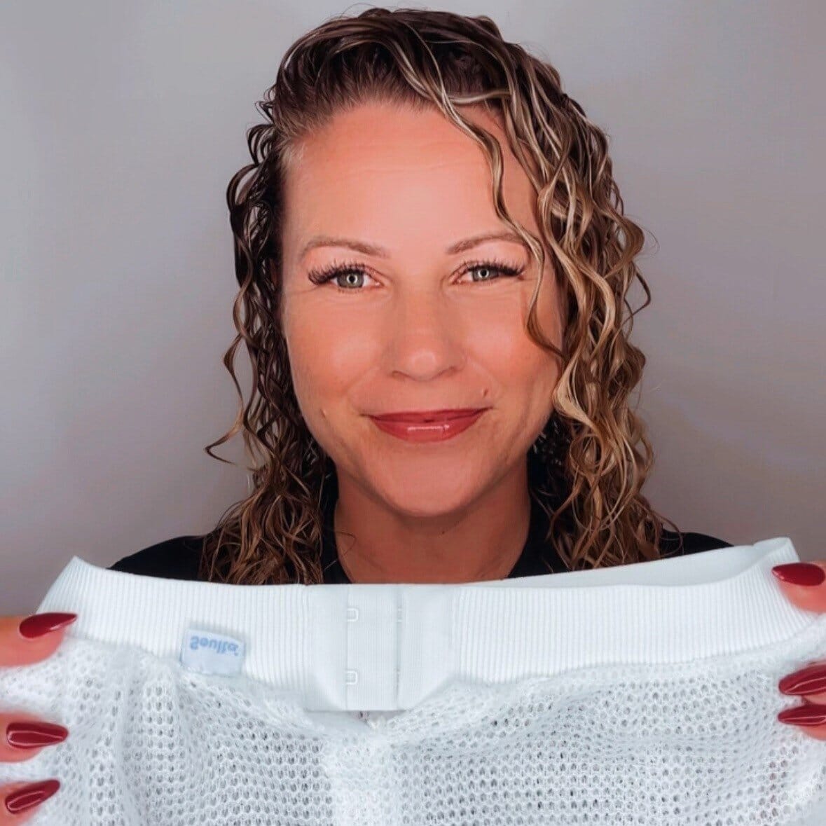 Hjemix | Net Plopping Cap for Drying Curly Hair