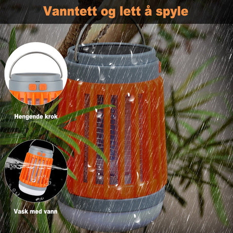 Hjemix | Og Insektdreperlampe For Innendørs Og Utendørs Camping
