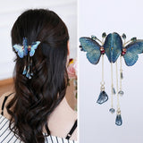 Hjemix | Temperament Sommerfugl Rhinestone Tuss hårnål