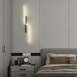 Hjemix | Linjer Kreativ LED Moderne Minimalistisk Vegglampe Dekorative Vegglamper Belysning