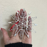 Hjemix | Morsomme Snøfnugg Ornamenter