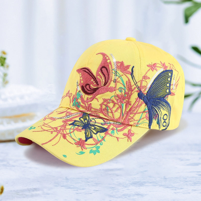 Hjemix | Justerbar Pustende Brodert Solhatt