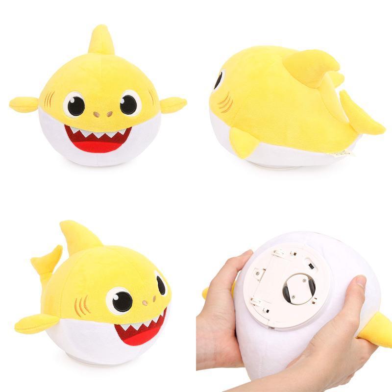Hjemix | Kosedyr Plush syngende Baby Shark Perfekt gave til barn