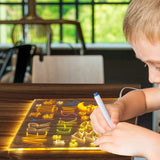 Hjemix | LED notatbrett med farger