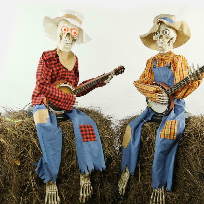 Hjemix | Morosomme animerte duellerende banjo-skjeletter