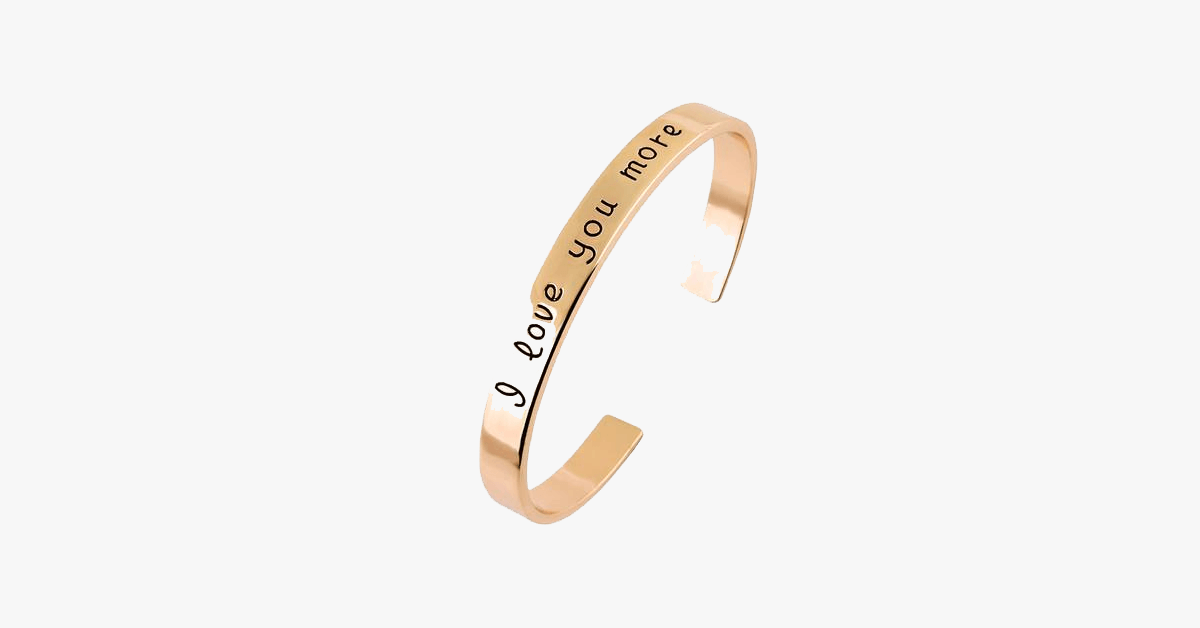 Hjemix | Jeg elsker deg mer armbånd for enhver anledning