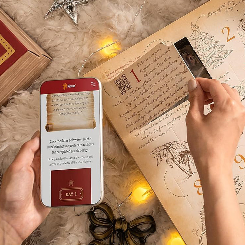 Hjemix | Jule Adventskalender Puslespill