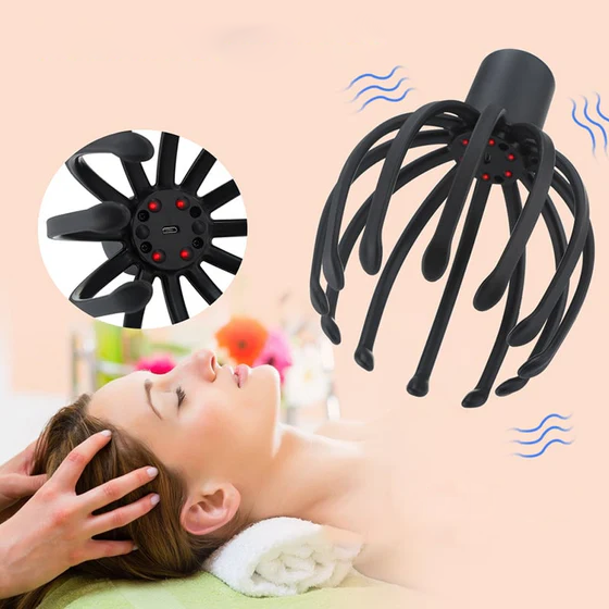 Hjemix | Octopus Head Massager