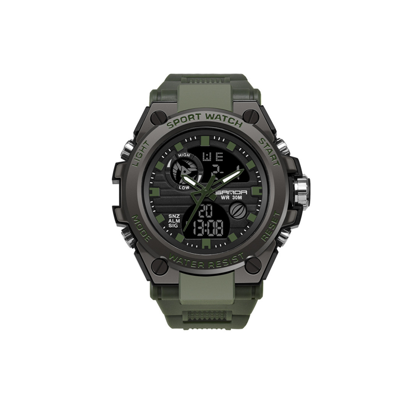 Hjemix | Menns dobbel funksjon vanntett lysende klokke