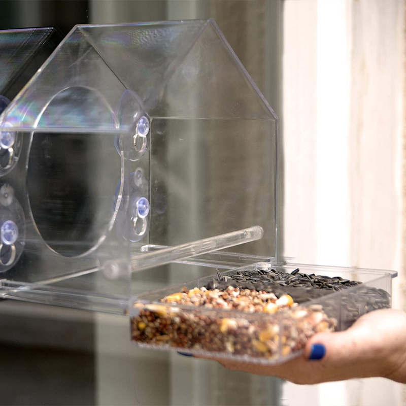 Hjemix | Vindu Fuglemater Hus