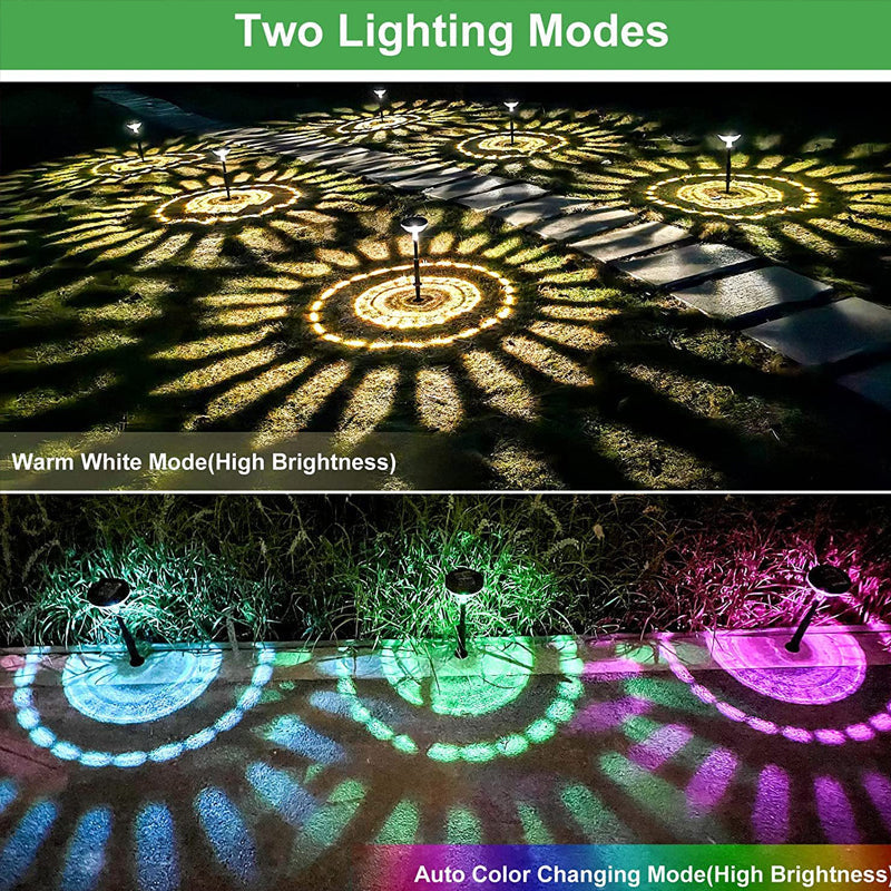 Hjemix | Solcelledrevet Fargerik Utendørs Belysning