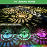 Hjemix | Solcelledrevet Fargerik Utendørs Belysning