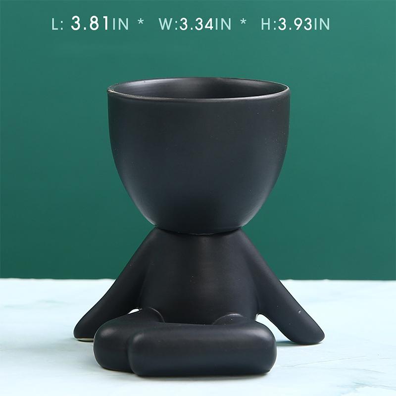 Hjemix | Keramisk Figur Potte Ornament