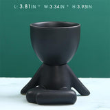 Hjemix | Keramisk Figur Potte Ornament