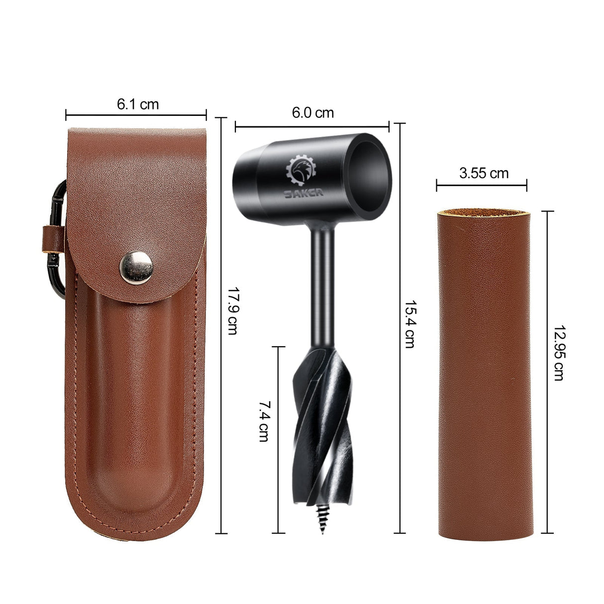 Hjemix | SAKER® UPGRADE BUSHCRAFT HÅND DRILL SKYVER