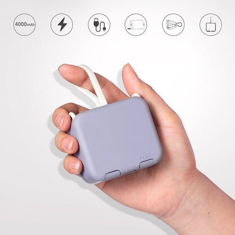 Hjemix | Multifunksjonell Mini Trådløs Power Bank