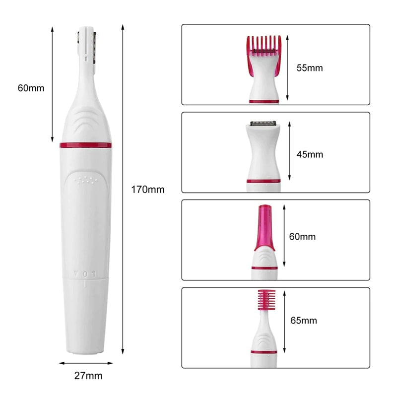Hjemix | I 1 Oppladbar Epilator