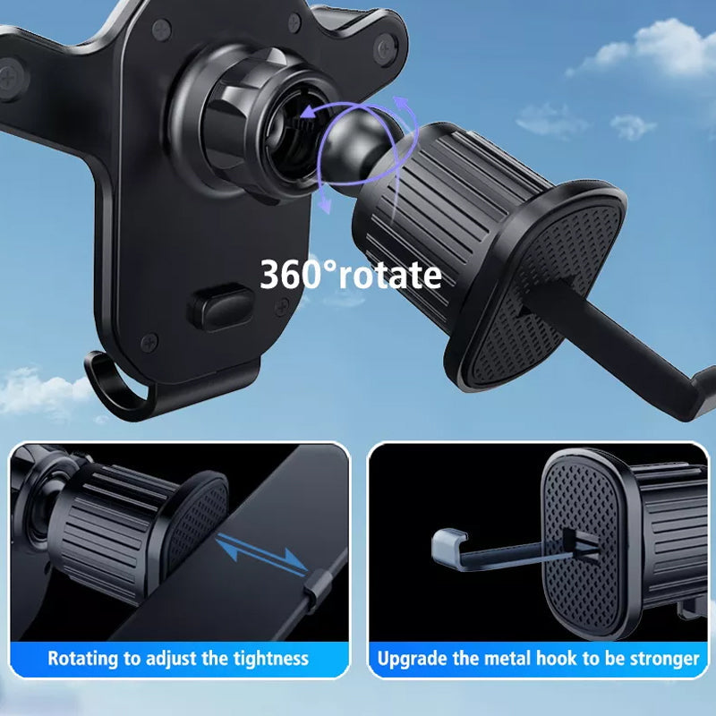 Hjemix | Hook Mount Bilholder