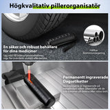 Hjemix | 7-dagers bærbar pilleorganisator for reise