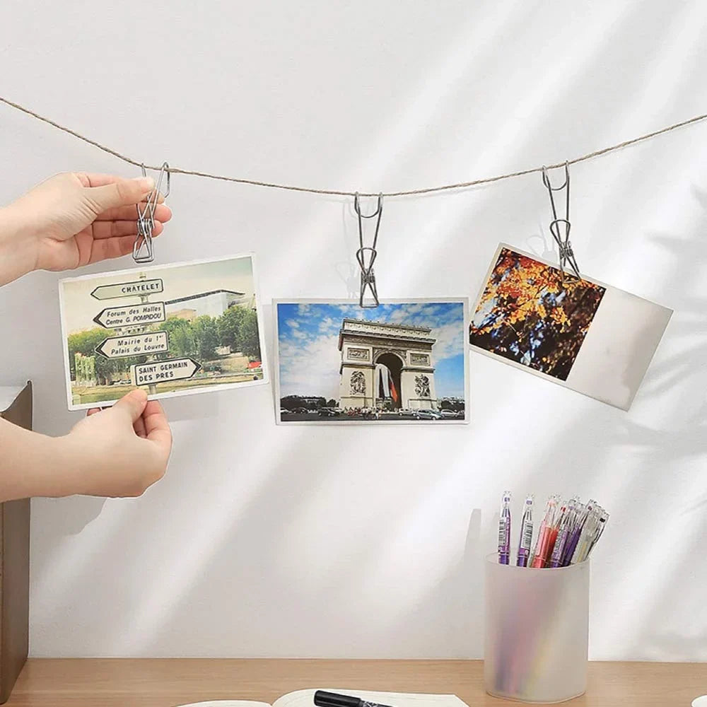 Hjemix | Rustfritt stål metall lang hale klipp