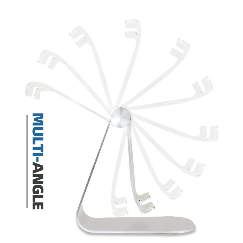 Hjemix | Aluminiumlegering Desktop Tablet Støtte