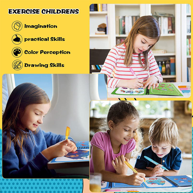 Hjemix | Magisk Vannfargebok