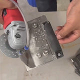 Hjemix | Bærbar vinkelsliper flisfase ramme