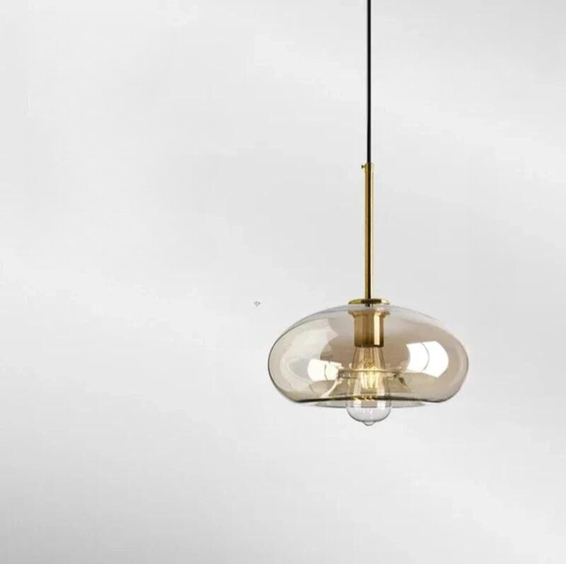 Hjemix | NordicGlas - Moderne skandinavisk glasspendellampe for spisestue og stue