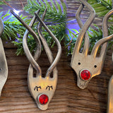 Hjemix | Morsom Gaffel Reinsdyr Ornament