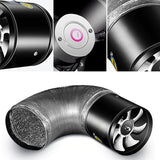 Hjemix | Super sugekraft multifunksjonell kraftig stille kjøkkenventilator