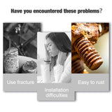 Hjemix | Selvgjengende skruer Kjøleskapslaminatstøtte