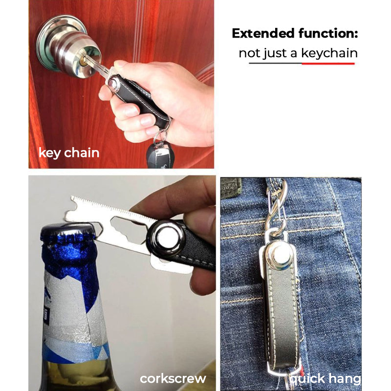 Hjemix | Læder Nøkkel Organizer