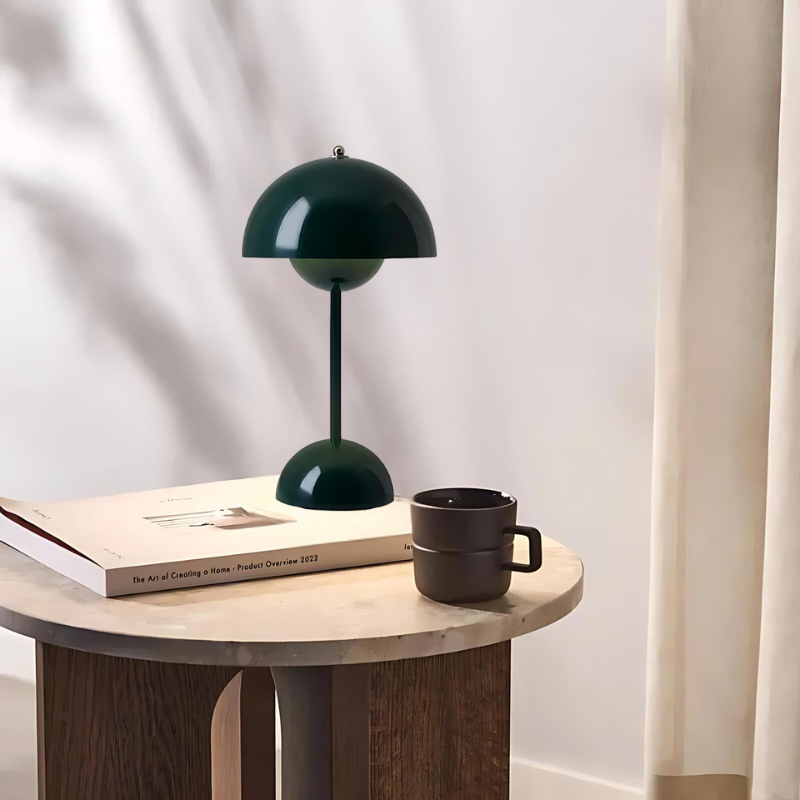 Hjemix | ModernLamp | Moderne bordlampe i soppdesign med berøringskontroll