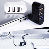 Hjemix | Mini roterbar 3-Port USB Hub