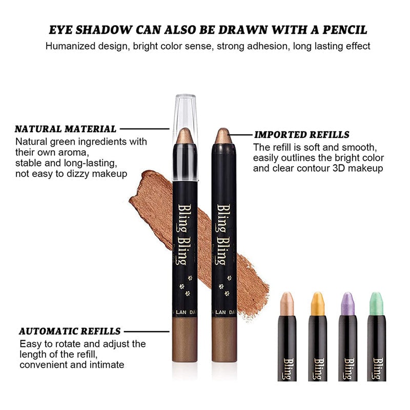 Hjemix | 15 Farge Highlighter Øyeskygge Stick