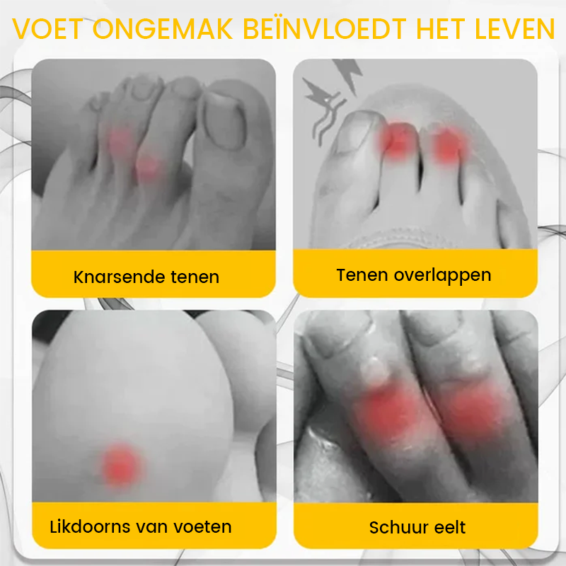 Hjemix | Silikon Anti-Friksjon Tåbeskytter