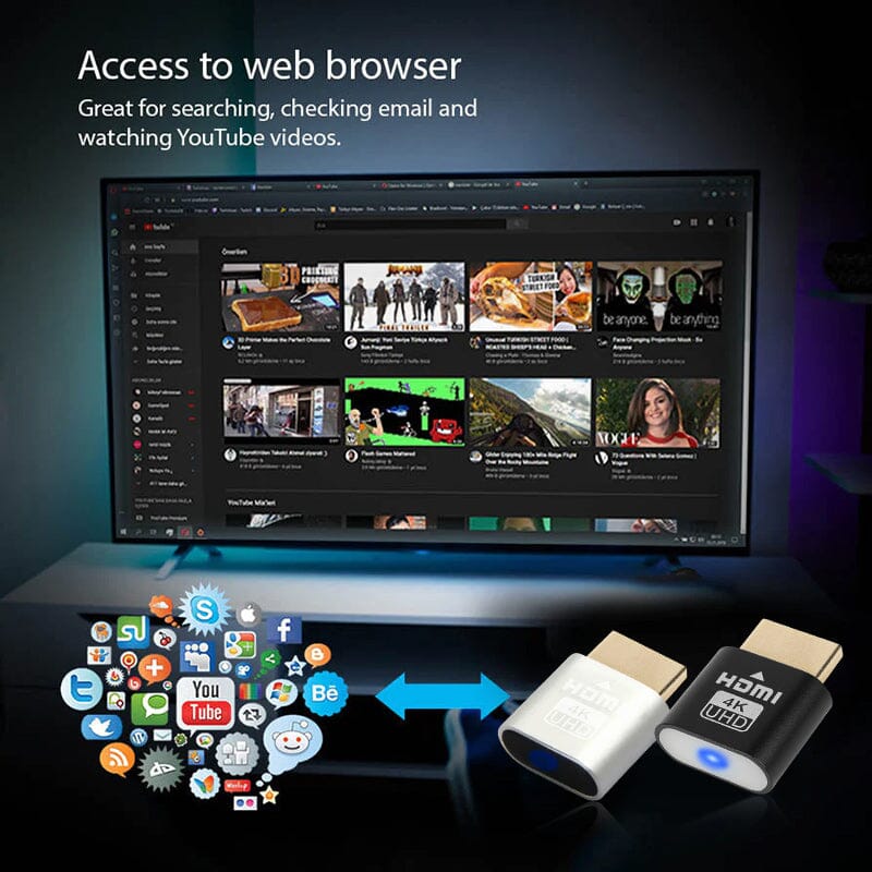 Hjemix | TV Strømmingsenhet - Motta alle kanaler gratis - Ingen månedlige avgifter