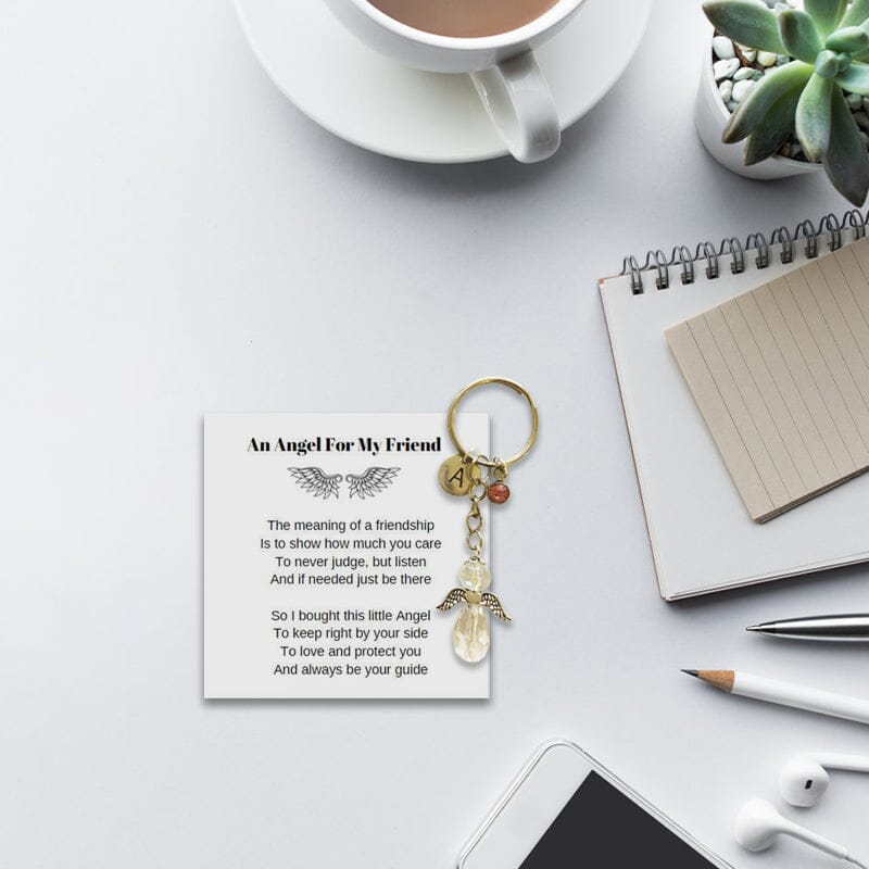 Hjemix | Skytsengel Nøkkelring