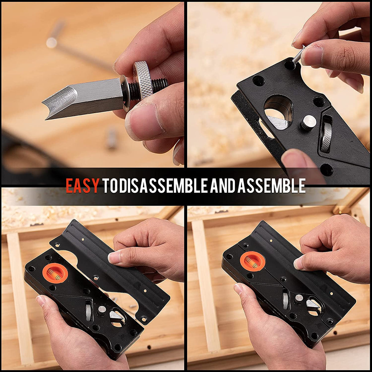 Hjemix | Fasede Plane - Snekring Kant Hjørne Flattening Verktøy