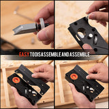 Hjemix | Fasede Plane - Snekring Kant Hjørne Flattening Verktøy