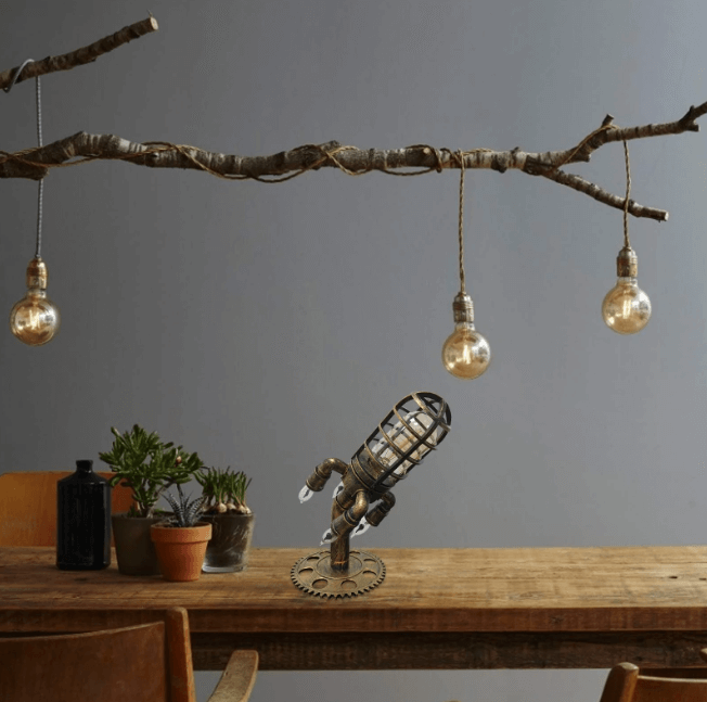 Hjemix | VINTAGE STEAMPUNK ROCKLAMPE