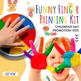 Hjemix | Morsomt finger maling spill
