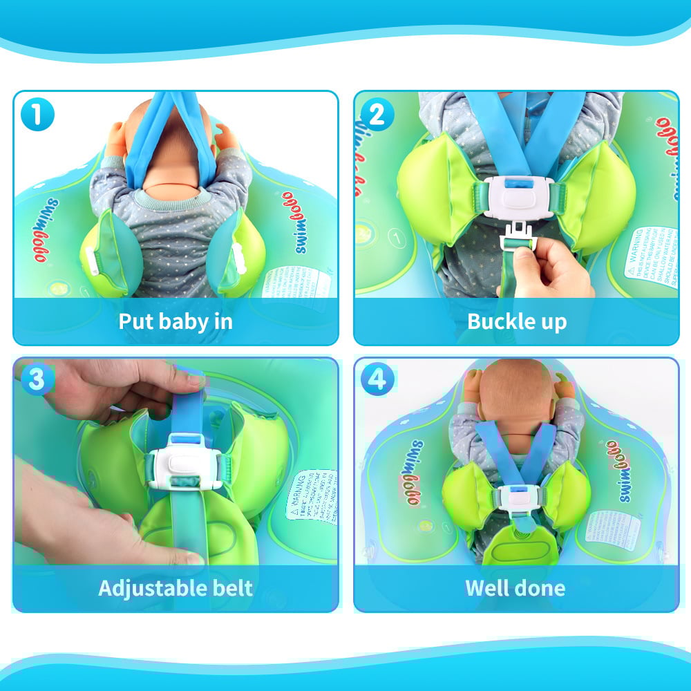 Hjemix | SMART SVØMMETRENER——Baby Swimming Pool Float