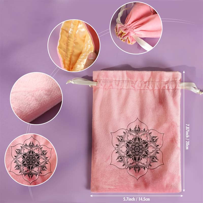 Hjemix | Rosa Tarot Kortstokk Settkolleksjon